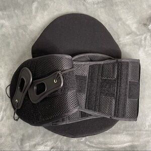Delta Adjustable Back Brace Set Posture Support Cushion Lumbar Belt & Bag